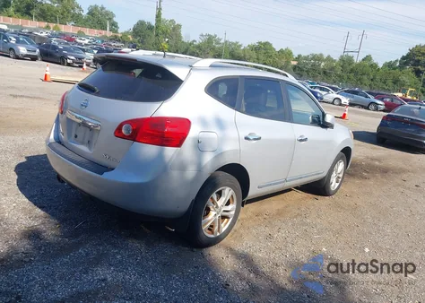 2013 Nissan Rogue Sv из США, поврежденный, VIN JN8AS5MV5DW602420